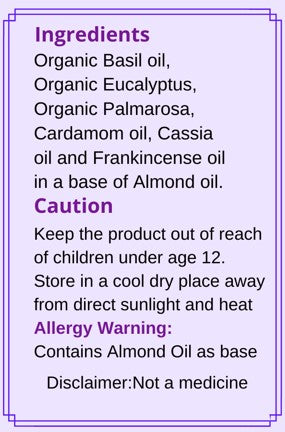 Crown Chakra Sahasrara 3ml Roll on Bottle