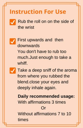 Sacral Chakra Swathishtana 3 ml Roll on Bottle